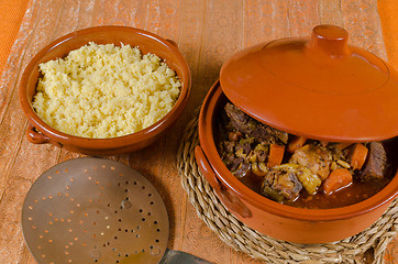 Image showing Traditional couscous