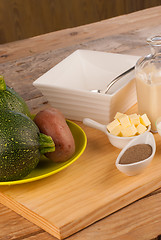 Image showing Zucchini still life