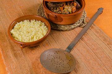 Image showing Traditional couscous