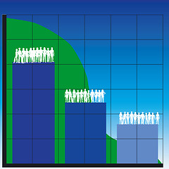 Image showing business charts