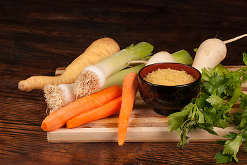 Image showing Vegetables still life