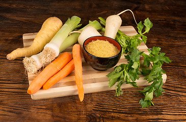 Image showing Vegetables still life