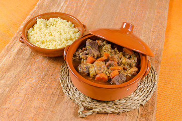 Image showing Traditional couscous