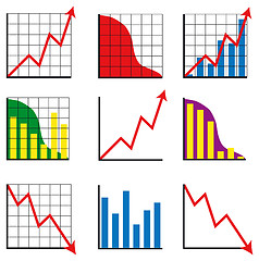 Image showing different business charts