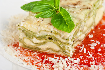 Image showing lasagna