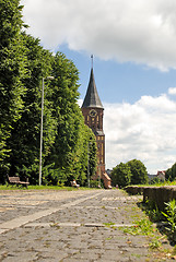 Image showing cathedral church on kant island