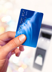 Image showing plastik credit card