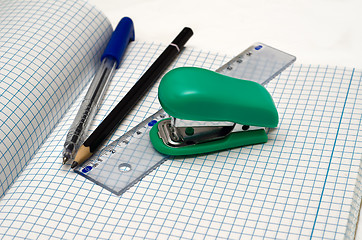 Image showing school tools