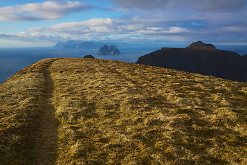 Image showing Cliff top