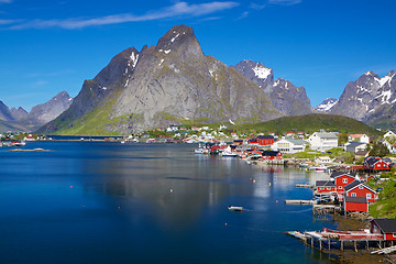 Image showing Scenic Norway in summer