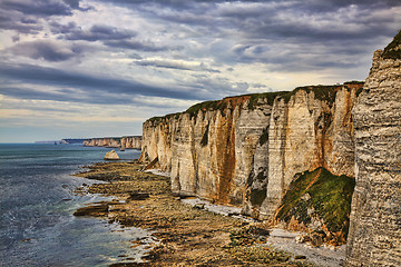 Image showing Cliffs of Etretat