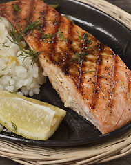 Image showing Grilled  Salmon Fillet