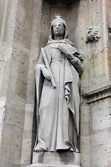 Image showing Saint Bathilde