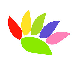 Image showing Colorful emblem