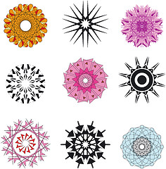 Image showing symmetrical patterns