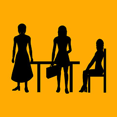 Image showing business women