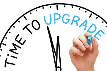 Image showing Time to Upgrade