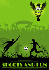 Image showing Soccer Poster