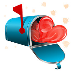 Image showing Love Letter Concept