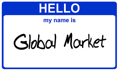 Image showing name global market