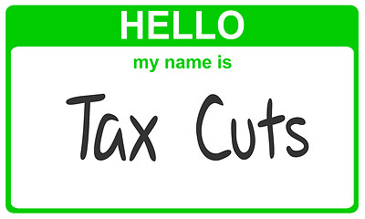 Image showing name tax cuts