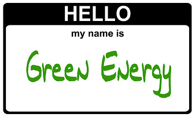 Image showing name green energy