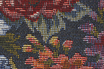 Image showing floral fabric