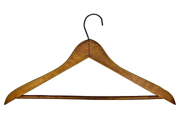 Image showing vintage clothes hanger