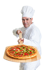 Image showing Pizza Chef