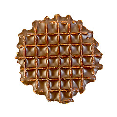 Image showing Wafer in chocolate