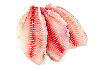 Image showing Fillets tilapia