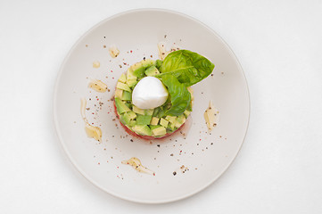 Image showing Fresh salad on the plate