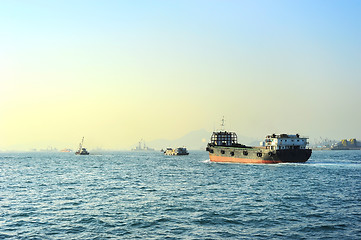 Image showing Shipping in Hong Kong