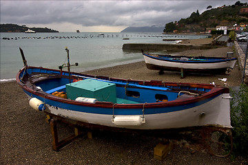 Image showing  house coastline in porto venere italy