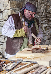 Image showing Carpenter Working
