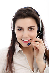 Image showing Call center agent