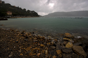 Image showing  coastline and autumn porto venere 