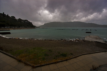 Image showing  water and autumn   porto venere 