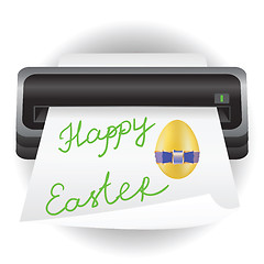 Image showing  easter greeting card 