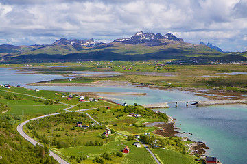 Image showing Scenic Norway in summer