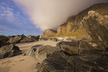 Image showing Rocky beach