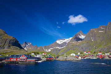 Image showing Lofoten in Norway