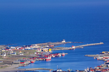 Image showing Fishing harbor