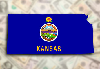 Image showing Map of Kansas