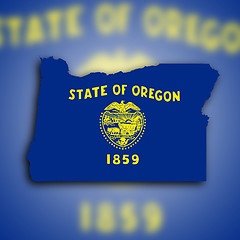 Image showing Map of Oregon