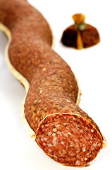 Image showing salami of Italy