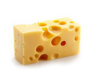 Image showing cheese on white background