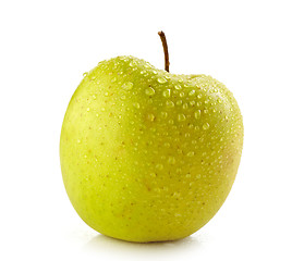 Image showing fresh wet apple