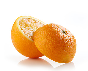 Image showing fresh half orange