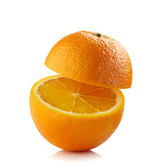 Image showing fresh half orange